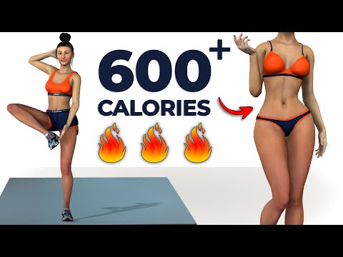 Видео: 🔥 Сожги 600+ калорий за 40 минут — Тренировка всего тела стоя без прыжков!