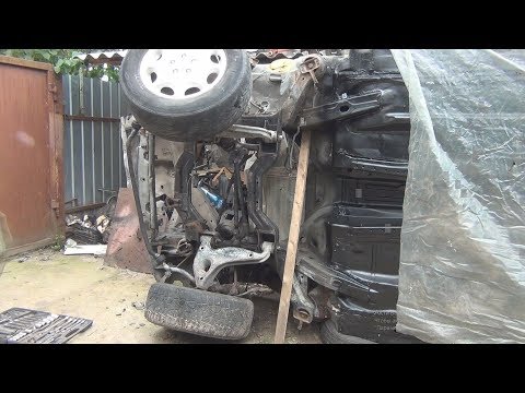 Видео: Восстановление кузова Mercedes W140.Часть 16.