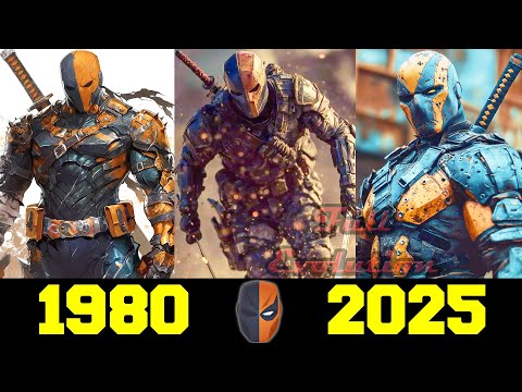 Видео: Дэфстроук - Эволюция (1980 - 2025) ! Все Появления Слэйда Уилсона !