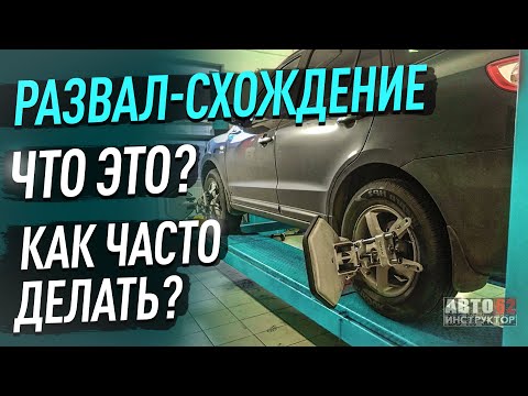 Видео: Развал-схождение. Что это? Как часто нужно делать?