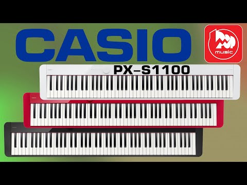 Видео: Цифровое пианино Casio PX-S1100 с Bluetooth