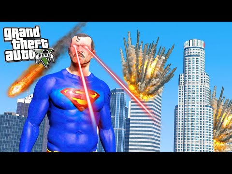 Видео: ТРЕВОР ПРЕВРАТИЛСЯ В СУПЕРМЕНА в GTA 5!! Лос Сантос в опасности! (Моды ГТА 5)