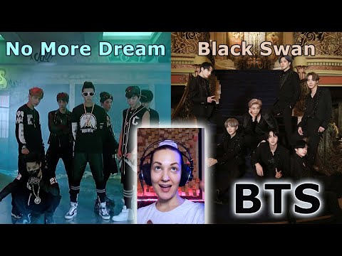 Видео: Было - Стало 🌚🌝|| BTS - No More Dream, Black Swan Reaction