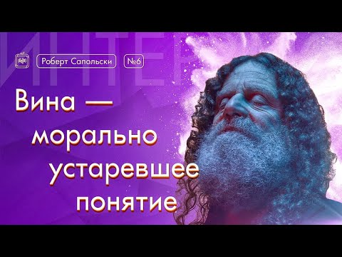 Видео: Роберт Сапольски. Винá — морально устаревшее понятие [Vert Dider] 6/6