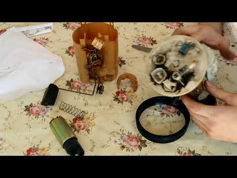 Видео: Замена бензонасоса. Как поменять топливный насос. Mitsubishi eclipse, galant дв. 4g64