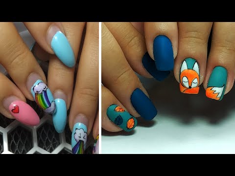 Видео: ❤ САМЫЙ теплый ОСЕННИЙ дизайн ❤ ЛИСИЧКА на ногтях ПОШАГОВО ❤ COSMOPROFI ❤ дизайн ногтей гель лаком ❤