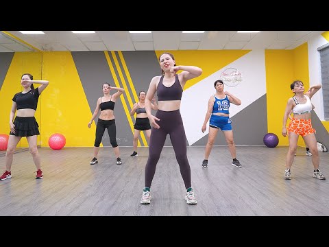Видео: 32-минутные аэробные упражнения для уменьшения жира на животе