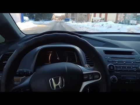 Видео: Уводит Руль ВПРАВО Honda Civic 4d