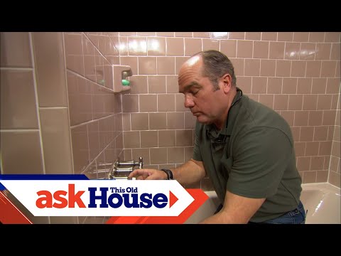 Видео: Как отремонтировать шток клапана душа | Ask This Old House