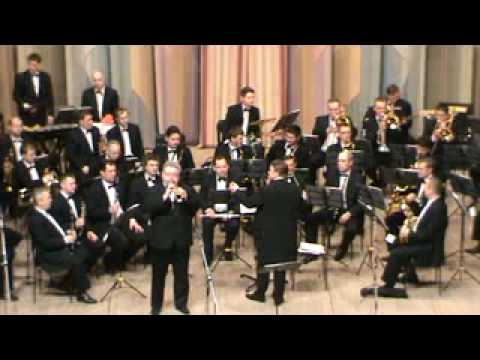 Видео: Д. Луиджи - пьеса для трубы с оркестром  "Вишневый сад".flv