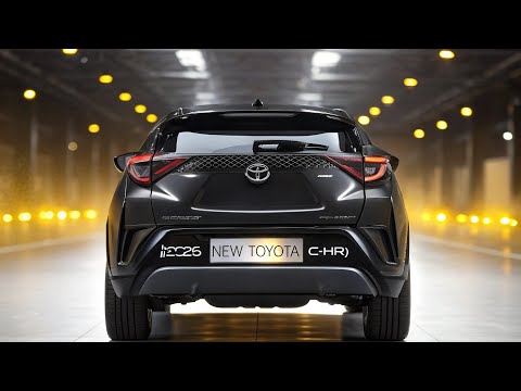 Видео: 2026 Toyota C-HR — Новый уровень стиля и технологий! Вы не поверите, что скрывается внутри! 🚗🔥