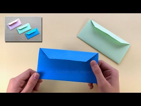 Видео: Оригами конверт из а4  ✉
