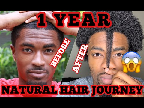 Видео: 1 ГОД ПУТЕШЕСТВИЯ К НАТУРАЛЬНЫМ ВОЛОСАМ | Для мужчин | Видео и фотографии включены