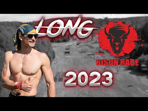 Видео: Bison Race LONG 2023 ,14 км 50+ препятствий . Забег в лицах, май, Силичи.