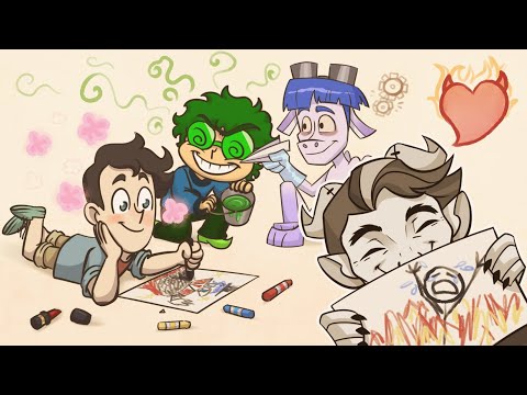 Видео: Перерисовываем наши детские рисунки!