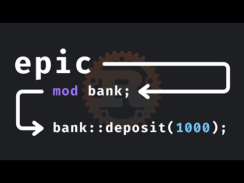 Видео: 59: Модули в Rust — это нечто грандиозное