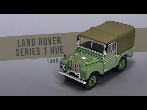 Видео: Універсальний солдат. Огляд масштабної моделі Land Rover Series 1 HUE 1:43 Century Dragon