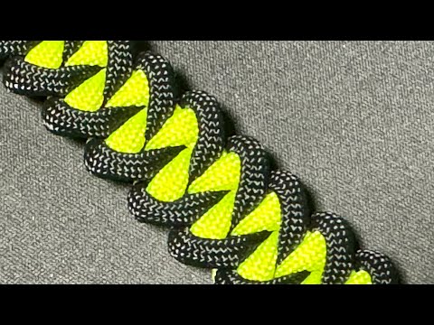 Видео: Сделайте потрясающий браслет из паракорда в виде челюсти акулы за 10 минут