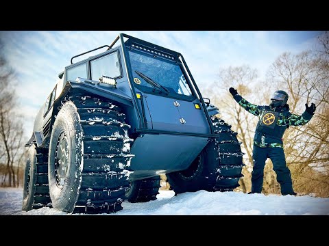 Видео: Впервые! Полноповоротный вездеход! Новый электро вездеход Бро от Жукофф Гараж