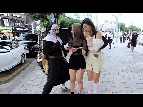 Видео: Монахиня-призрак: Призрак, который являлся красивым девушкам!!