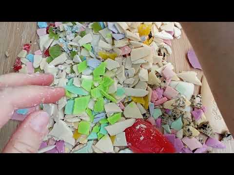 Видео: soap crunch❤ relaxation😌 Ломаю мыльные пластинки. 🧼