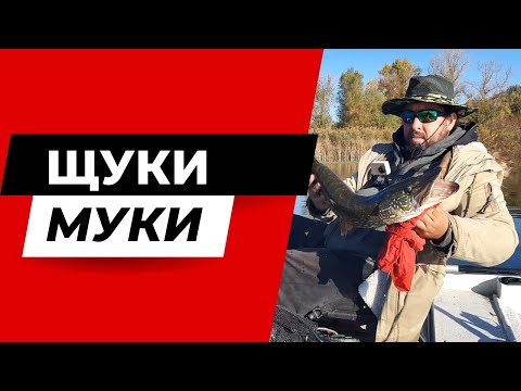 Видео: Щуки Муки Отново за щука на едно място :) - Pike Mike  out for pike again at some spot :)
