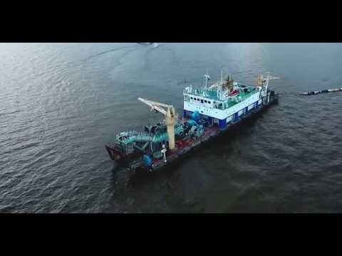 Видео: АО "МРТС", морская часть Новопортовского месторождения