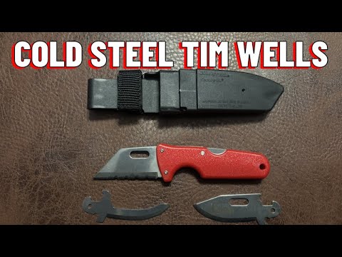 Видео: Cold Steel Тим Уэллс Слок Мастер