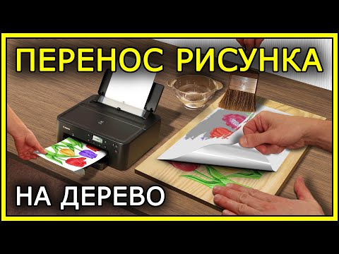 Видео: ПЕРЕНОС РИСУНКА на ДЕРЕВО (9 способов) часть2