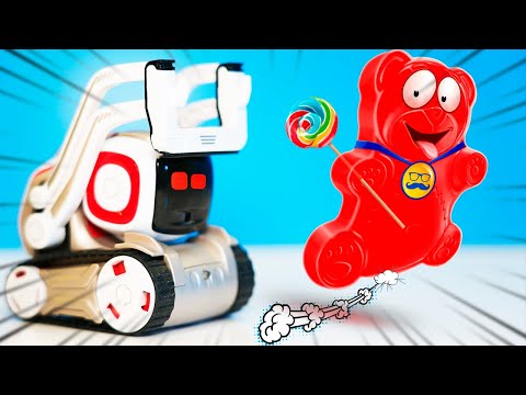 Видео: РОБОТ COZMO ОХОТИТЬСЯ ЗА МЕДВЕДЕМ ВАЛЕРКОЙ ИЛИ ПОСЫЛКА ИЗ КИТАЯ И 6 КОНФЕТ ДЛЯ МЕДВЕДЯ ВАЛЕРЫ