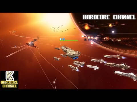 Видео: Homeworld Remastered Hardcore - Схватка - Хиигара - Джадет