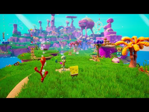 Видео: Spongebob Squarepants Battle For Bikini Bottom Rehydrated {Серия 1} Начало