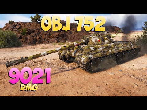 Видео: Об 752 - 6 Фрагов 9K Урона - Мягкий но тяжелый! - Мир Танков