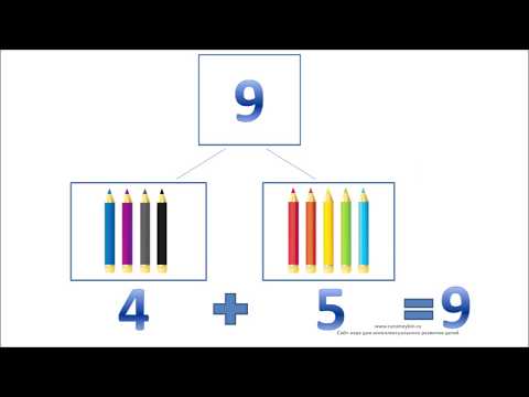 Видео: Математика - цифра 9
