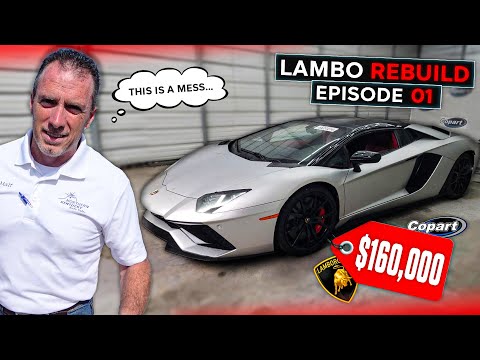 Видео: Я купил САМЫЙ ДЕШЕВЫЙ LAMBORGHINI на Copart за 160 000 долларов!