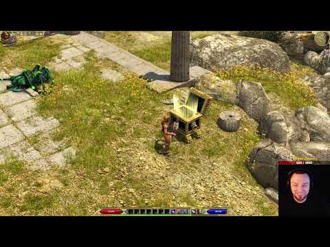 Видео: Прохождение Titan Quest Anniversary Edition за Боевого мага (Ратное дело + Земля) #2