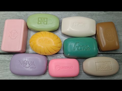Видео: Soap Cutting🧼ASMR🔪Резка сухого мыла 83