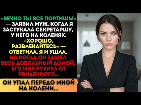Видео: «Вечно ты все портишь!» — заявил муж. Я ушла. Но когда он вернулся домой, его мир рухнул...