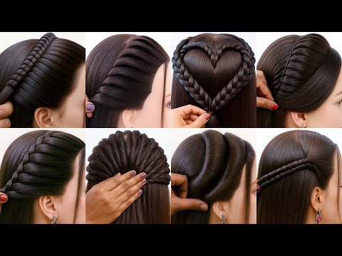 Видео: Простые разные типы причесок - красивая прическа для девочек | простая прическа | прическа
