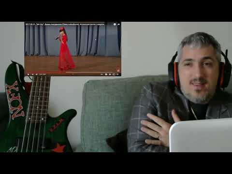 Видео: Diana Ankudinova Me Voy Диана Анкудинова reaction Punk Rock Head italian SingerBassist James Giacomo