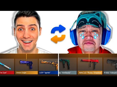 Видео: БИТВА КЕЙСОВ, но ПОКУПАЕМ СКИНЫ ДРУГ ДРУГУ (STANDOFF 2)