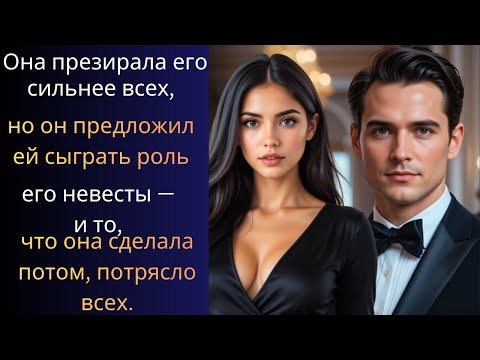 Видео: Она презирала его сильнее всех,но он предложил ей сыграть роль его невесты —и то, что она сделала...