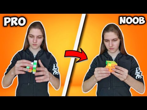 Видео: ОТ НАПРЕДНАЛА ДО НАЧИНАЕЩА? РЕДЯ КУБЧЕТО НА РУБИК ПО НАЧИНАЕЩИЯ МЕТОД ВЪЗМОЖНО НАЙ-БЪРЗО | CHALLENGE