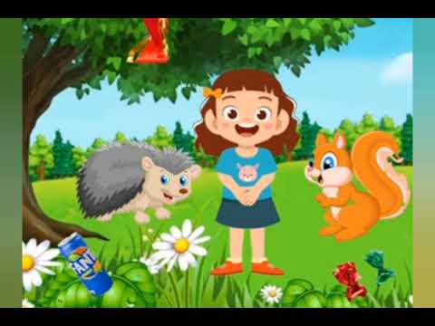 Видео: Заняття з екологічного виховання для дітей молодшого віку Марійка і сміття