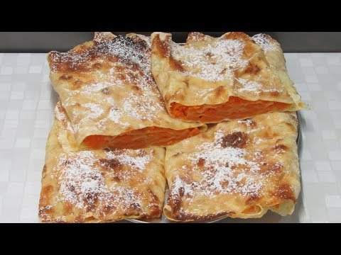 Видео: Много ТЫКВЫ и Никакой Возни с Тестом! Быстрые Вертуты с Тыквой - ВКУСНЯТИНА!!! Pie with pumpkin