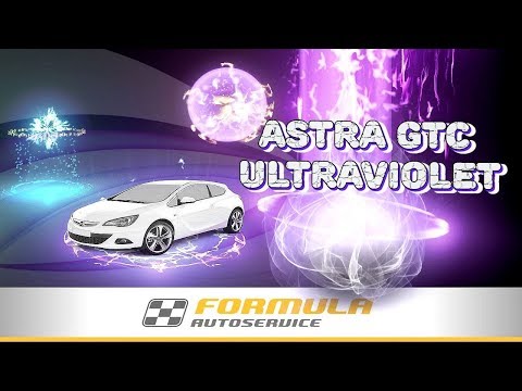 Видео: Полная покраска в необычный белый Opel Astra J GTC