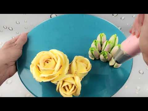 Видео: 👍🌹Все дело в БЗК!!! Стабильный КРЕМ - шикарные РОЗЫ и ТЮЛЬПАНЫ!!!💖