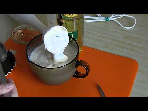 Видео: Майонез без яиц. Домашний простой рецепт. /// Mayonnaise without eggs. Home is a simple recipe.