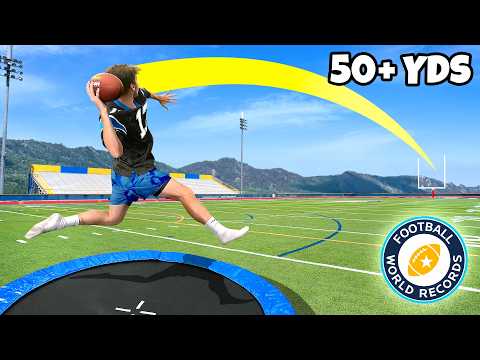 Видео: Установка 24 футбольных мировых рекордов за 24 часа!