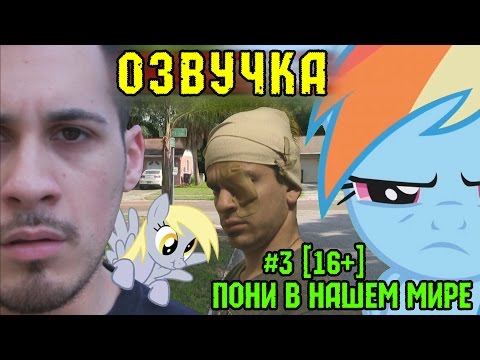 Видео: Пони в нашем мире (сезон 1, эпизод 3) [ОЗВУЧКА] 16+ / Pony meets World - S1, E3 (MLP in real life)